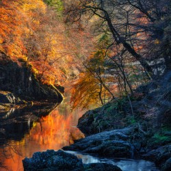 Autumn on River Garry