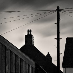 Footdee Rooftops at Dusk