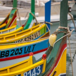 Maltese Luzzu Boats