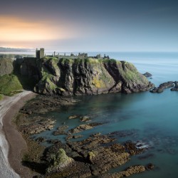 Dunnottar by Moonlight