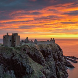 Fire Over Dunnottar