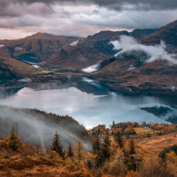Loch Duich from Mam Ratagan Pass