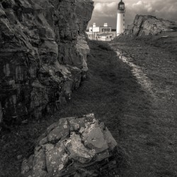 Path to Rua Reidh Lighthouse