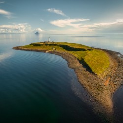 Pladda Island and Lighthouse
