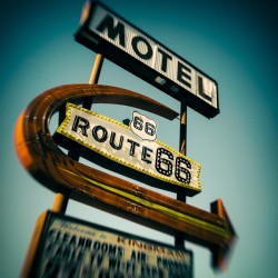 Route 66 Motel Sign