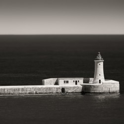 Sunlight on St Elmo Breakwater
