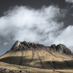 Sunlight on Stac Pollaidh