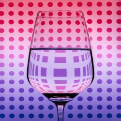 Circles and Squares Glass