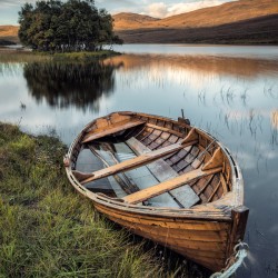 Moored on Loch Awe