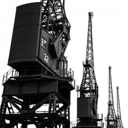Old Cargo Cranes