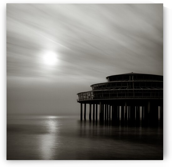 Pier Sunset by Dave Bowman