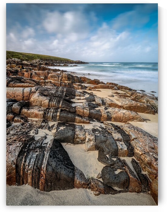Hosta Beach Rocks by Dave Bowman