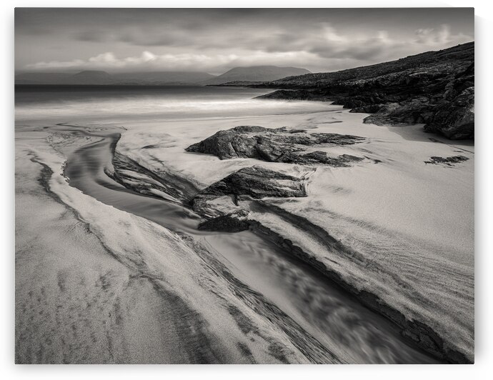 Luskentyre Stream by Dave Bowman