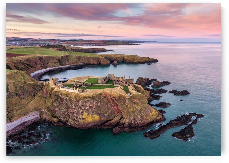 Dunnottar Castle Sunset by Dave Bowman