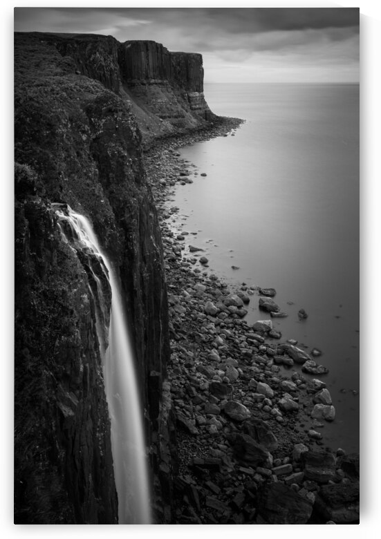Kilt Rock Waterfall by Dave Bowman