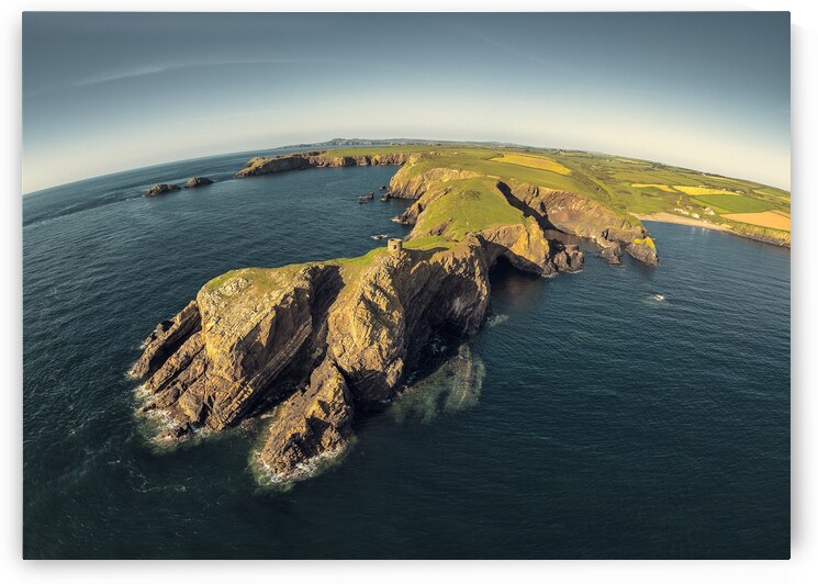 Abereiddi Tower by Dave Bowman