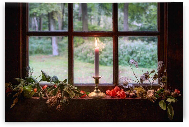 Farmhouse Candle by Dave Bowman