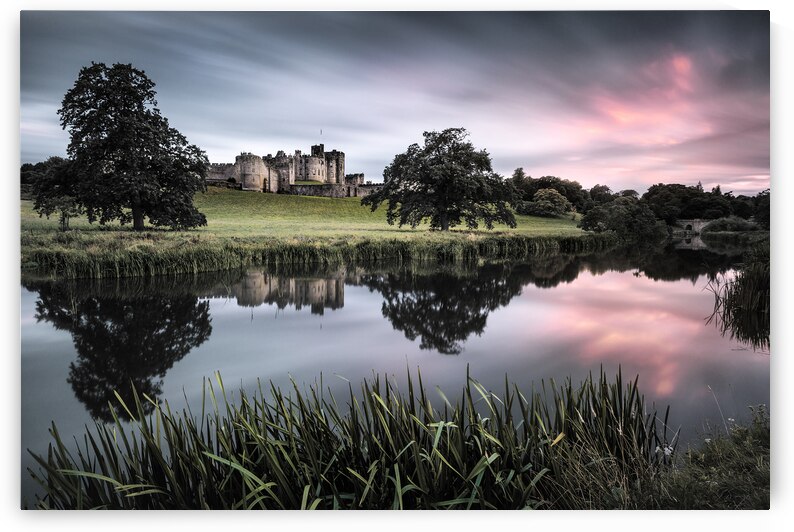 Alnwick Castle Sunset by Dave Bowman