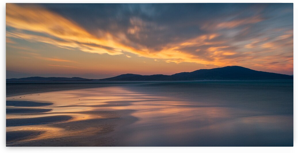 Seilebost Sunset II by Dave Bowman