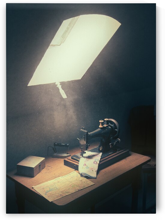 Old Sewing Machine by Dave Bowman