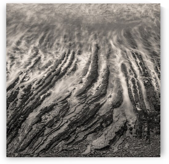 Sandymouth Shoreline by Dave Bowman