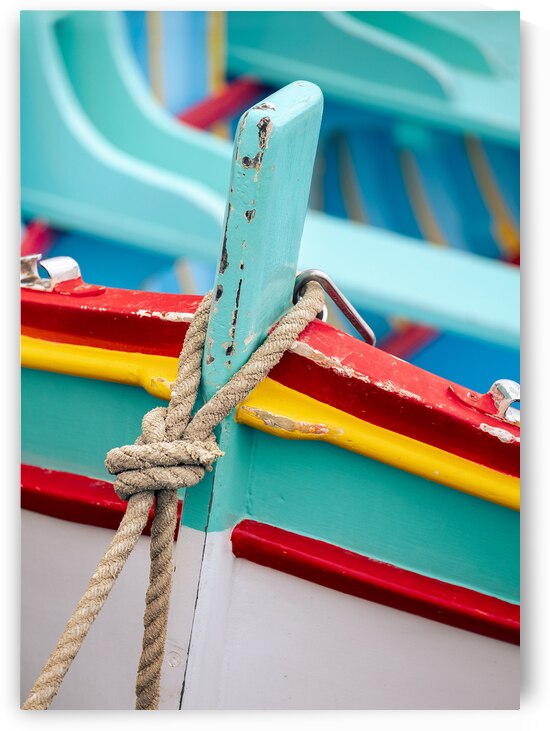 Maltese Luzzu Boat Tie by Dave Bowman