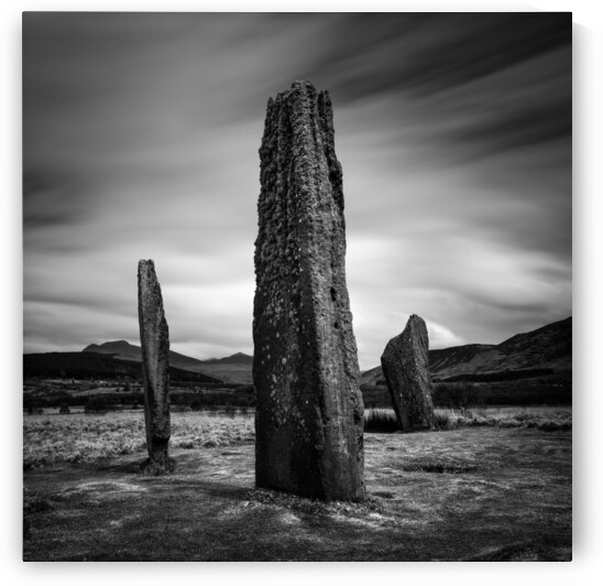 Machrie Moor Standing Stones by Dave Bowman