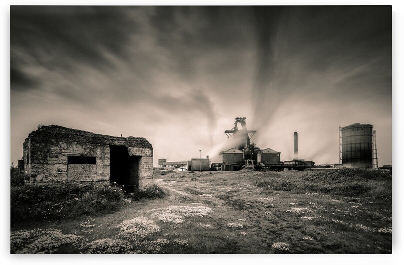 Teesside Steelworks II by Dave Bowman