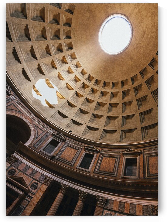 Pantheon Dome Sunbean by Dave Bowman