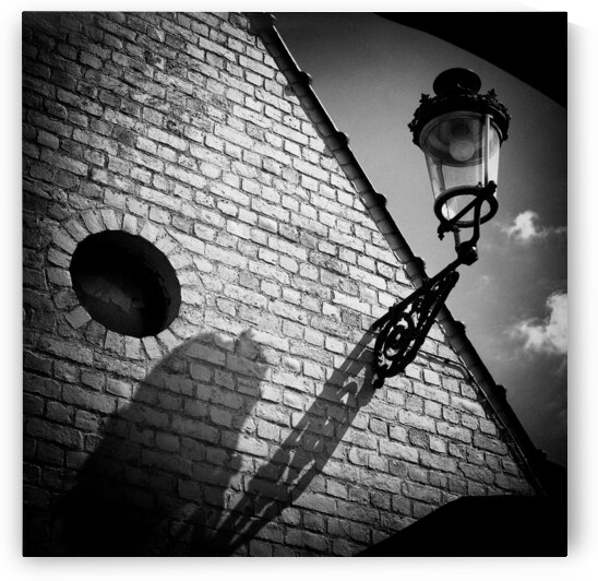 Lamp with Shadow by Dave Bowman