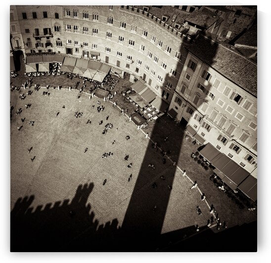 Siena from Above by Dave Bowman
