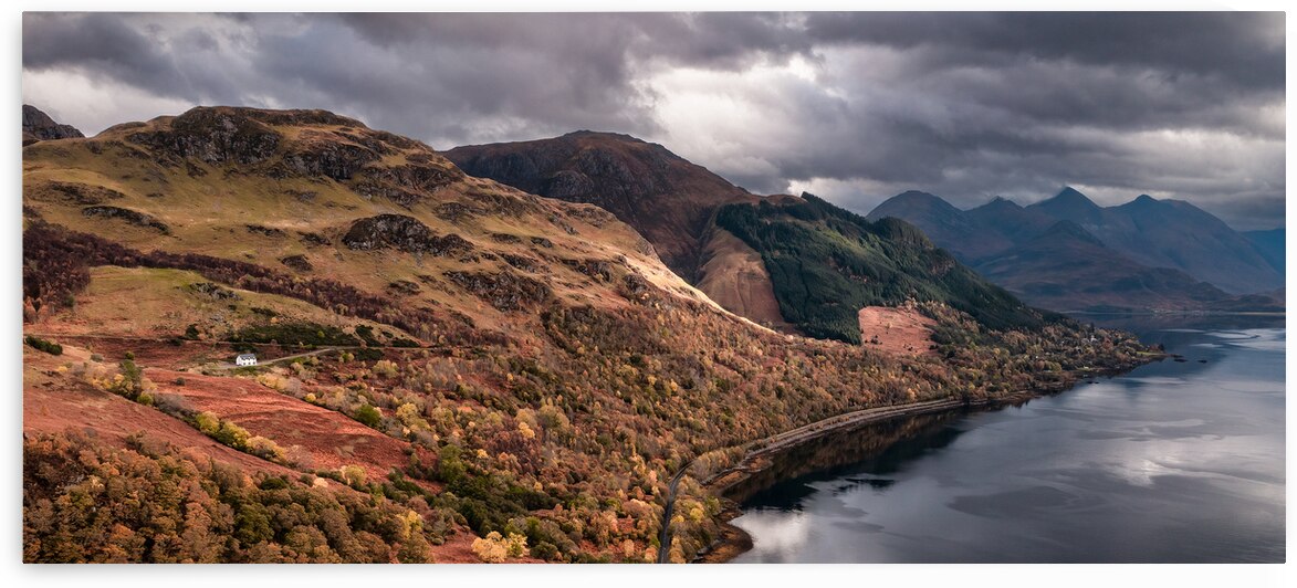 Loch Duich Solitude by Dave Bowman