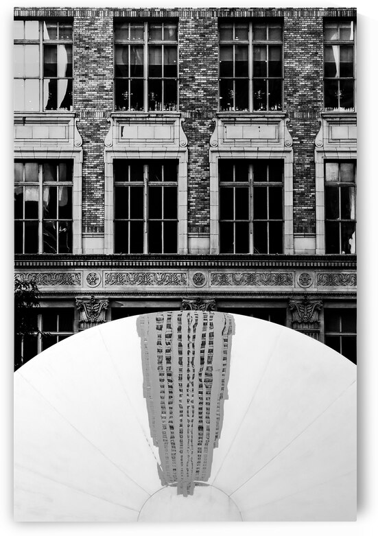 New York Sky Mirror by Dave Bowman