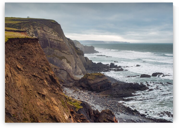 Coastal Walk at Sandymouth by Dave Bowman