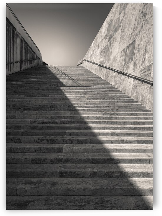 Valletta City Gate Steps by Dave Bowman