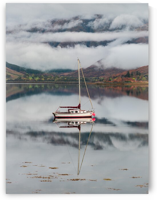 Moored on Loch Duich by Dave Bowman