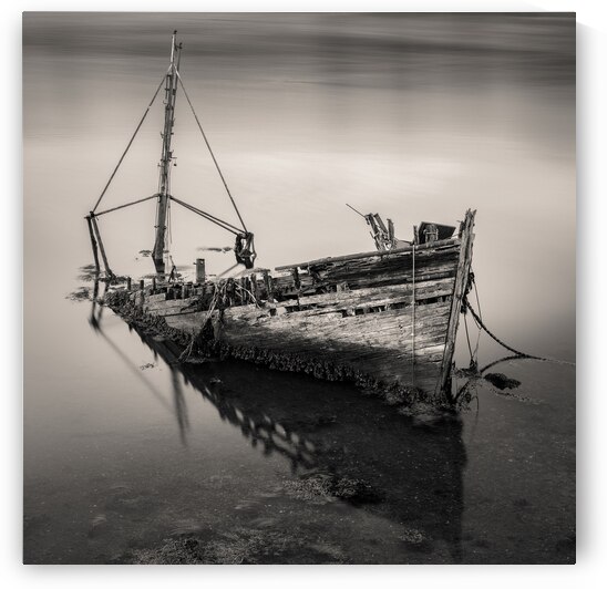 West Tarbert Wreck by Dave Bowman