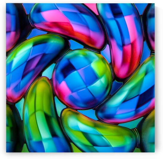 Psychedelic Squares by Dave Bowman