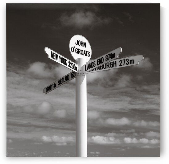John O Groats Signpost by Dave Bowman