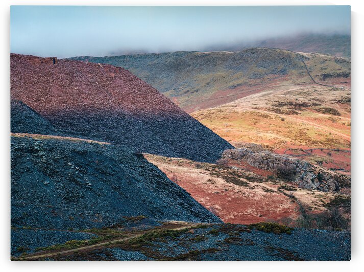 Llanberis Slate Hills by Dave Bowman