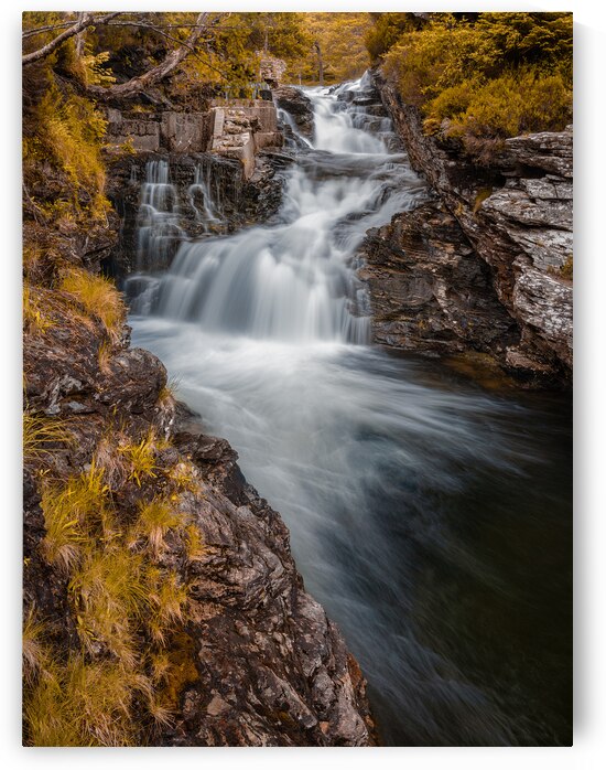 Lui Water Waterfall by Dave Bowman