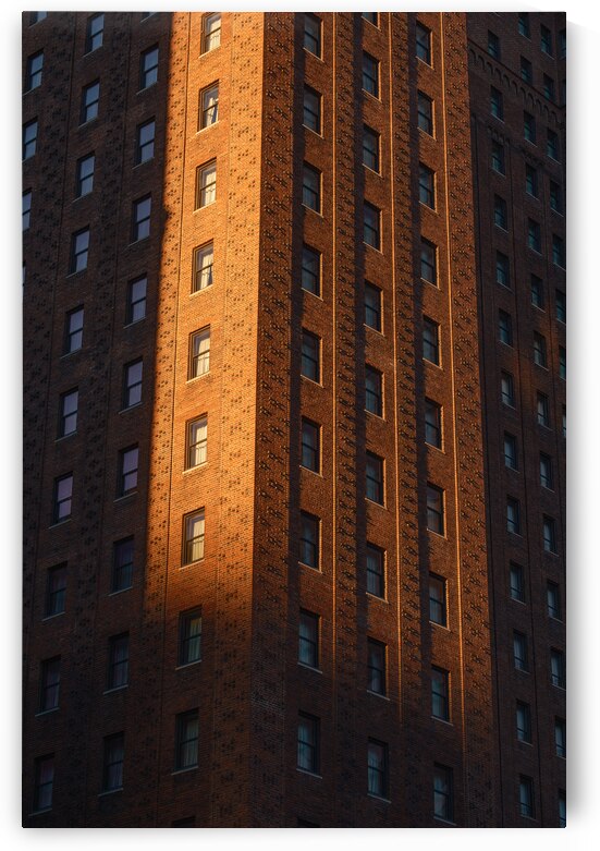 Last Light on the Allerton Hotel by Dave Bowman