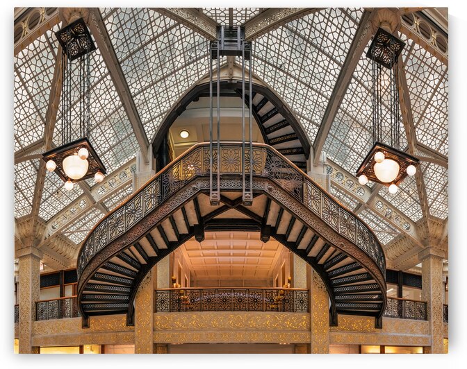 Light Court Grand Staircase by Dave Bowman