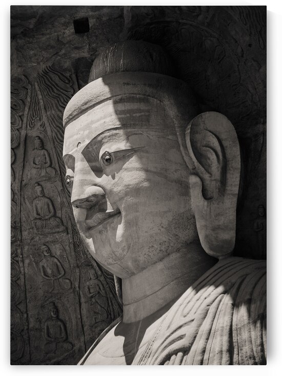 Datong Stone Buddha by Dave Bowman