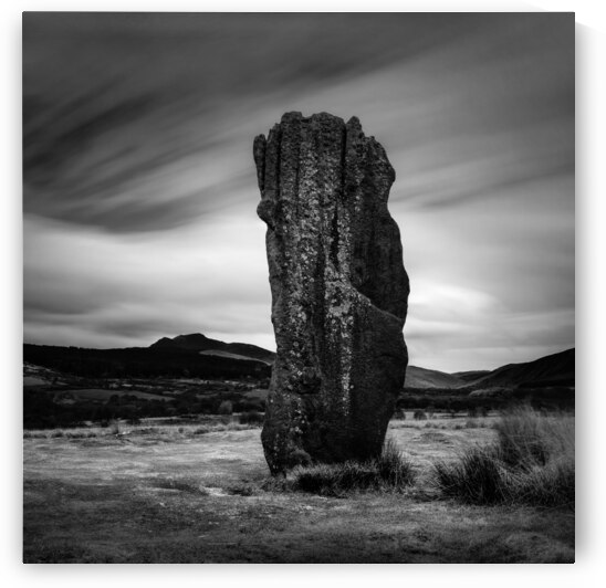 Machrie Moor Standing Stone by Dave Bowman