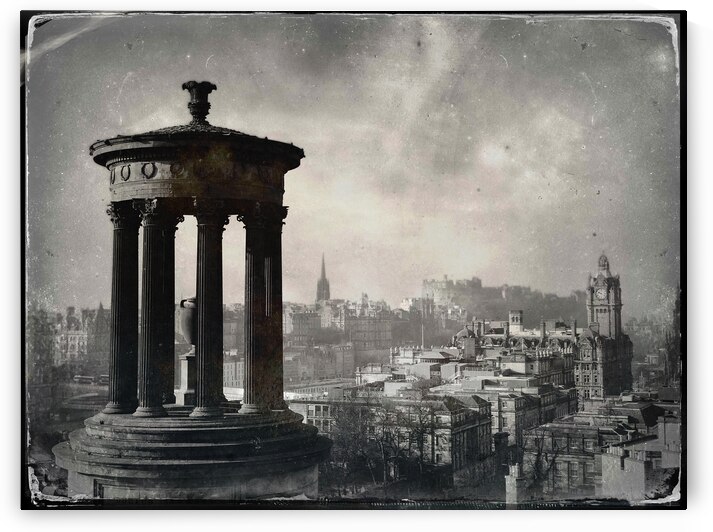 Edinburgh from Calton Hill II by Dave Bowman
