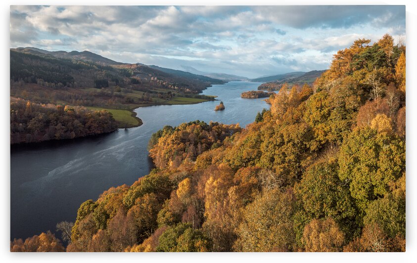 Loch Tummel Tranquility by Dave Bowman