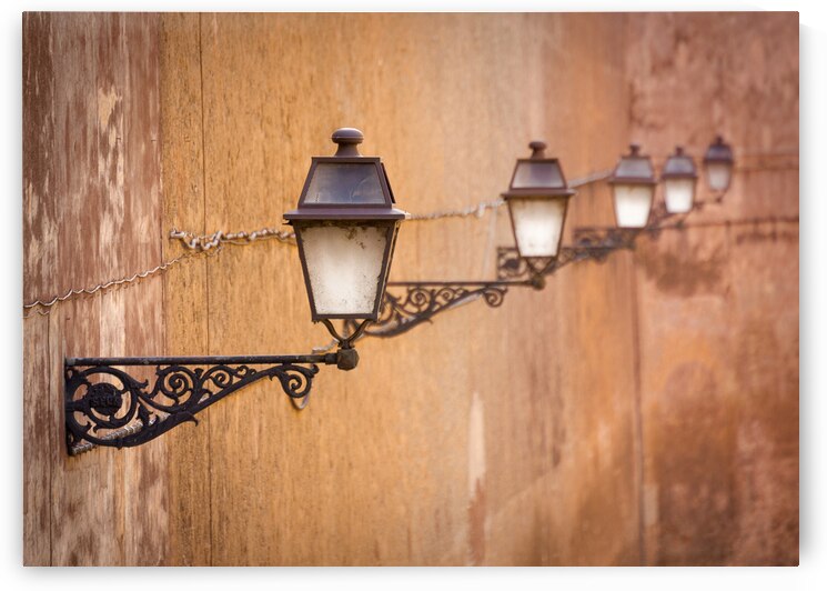 Rome Street Lamps by Dave Bowman