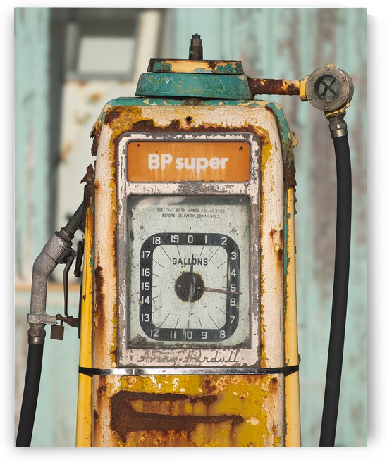 Old Petrol Pump by Dave Bowman