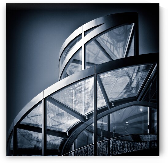 Futuristic Staircase by Dave Bowman